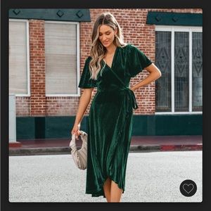 Emerald Cupshe Dress